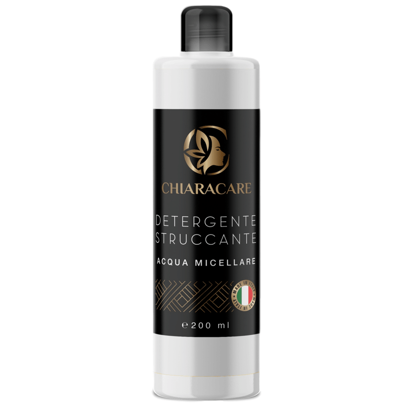 L'acqua micellare Chiaracare è ideale per la pulizia del viso delle pelli più sensibili.