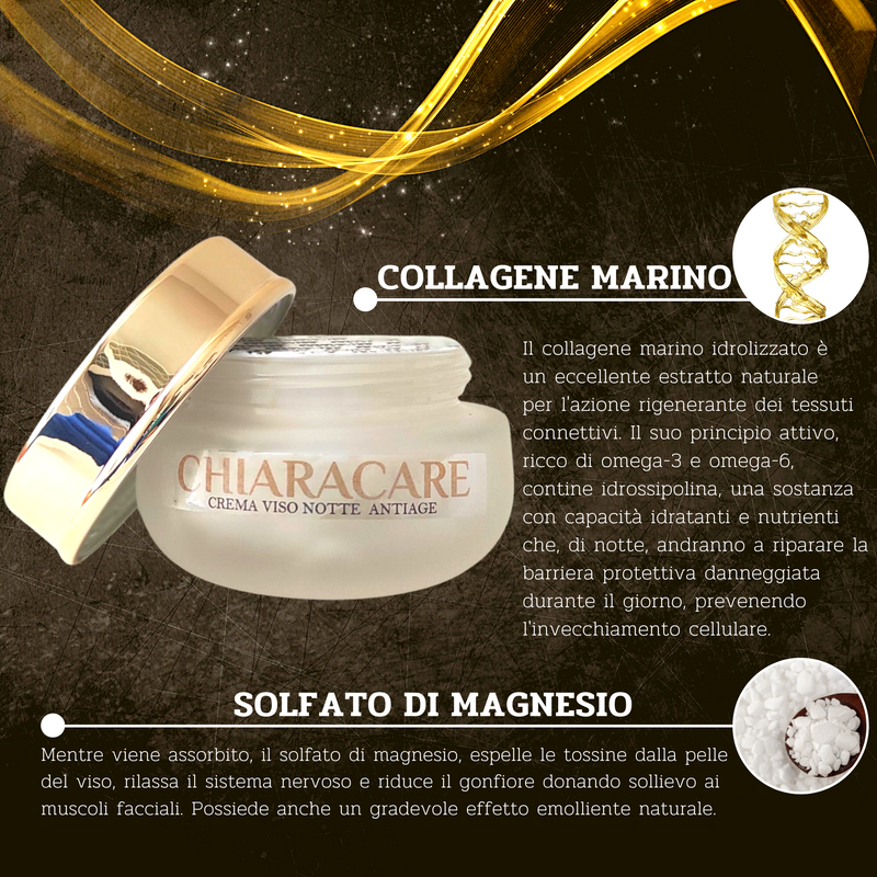 Aiuta la tua skincareroutine sfruttando l'azione del collagene e del solfato di magnesio.